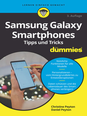 cover image of Samsung Galaxy Smartphones Tipps und Tricks für Dummies
